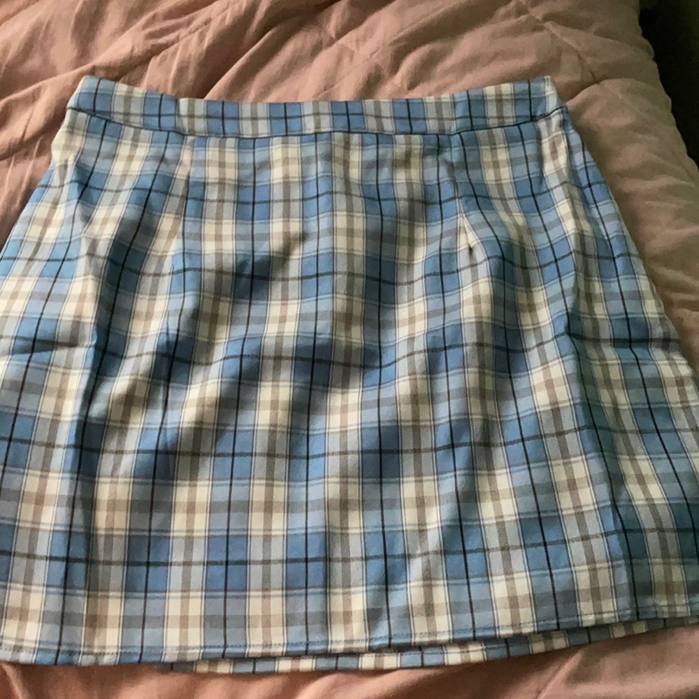 Nice plaid and good material to big on me